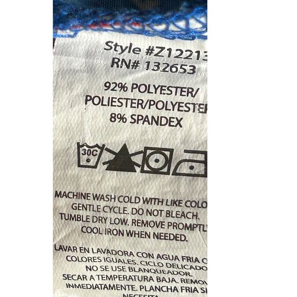 Zoe & Chloe Christmas scrub top size large - Picture 5 of 5